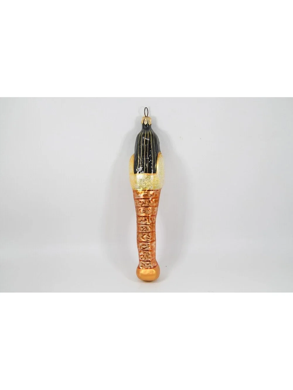 Christopher Radko All Wrapped Up Egyptian Mummy Sarcophagus Halloween Ornament